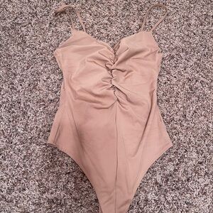 Spaghetti strap bodysuit